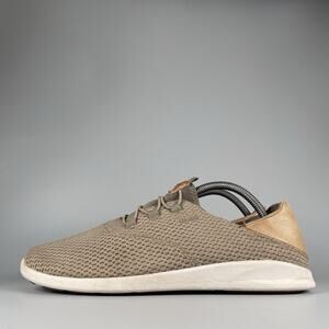 OluKai ALAPA LI Men’s Size 9 Tan Mesh Casual Comfort Sneakers Walking Shoes GUC
